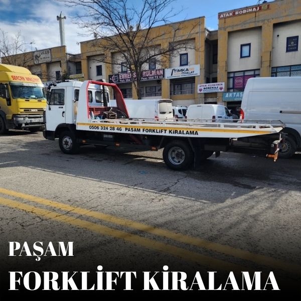 Ankara Çankaya forklift kiralama firması yük taşıma operasyonu